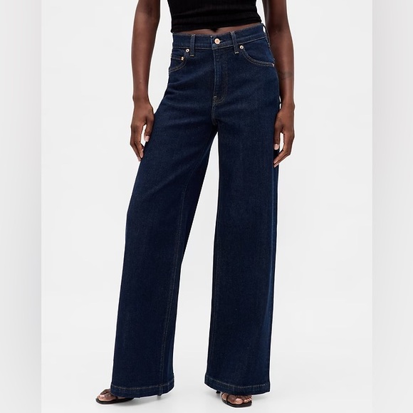 GAP Denim - NWT Gap High Rise Wide-Leg Jeans
